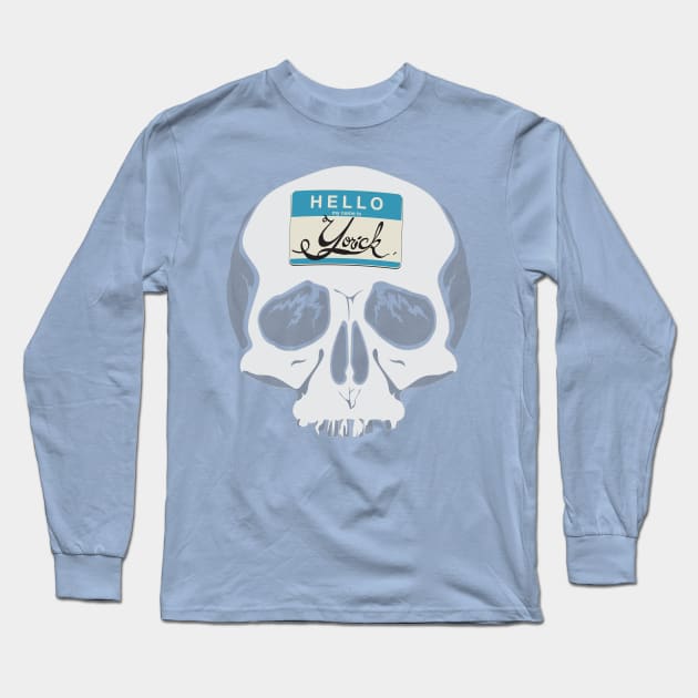 Hello Yorick - Classic Lighting Long Sleeve T-Shirt by jacisjake